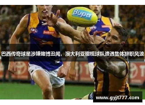 巴西传奇球星涉嫌赌博丑闻，澳大利亚橄榄球队遭遇集体辞职风波